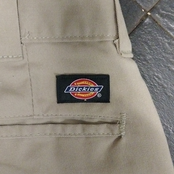 Dickies FLEX Men's Khaki Work Pants - Size 32 x 32 - Picture 4 of 5